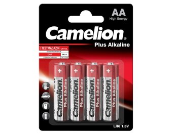 Mignon-Batterie CAMELION Plus Alkaline 1,5 V Typ AA/LR6...