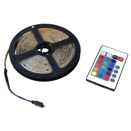 LED-Stripe GRUNDIG RGB-Komplettset 180 SMD LEDs 3m