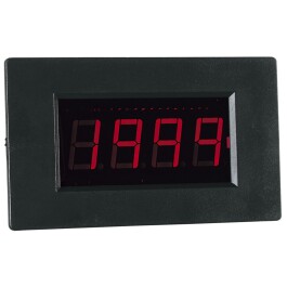 LED Voltmeter-Einbaumodul PeakTech LDP-235 LCD-Anzeige Hintergrundbeleuchtung Rot