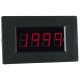 LED Voltmeter-Einbaumodul PeakTech LDP-235 LCD-Anzeige Hintergrundbeleuchtung Rot