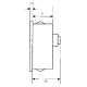 LED Voltmeter-Einbaumodul PeakTech LDP-235 LCD-Anzeige Hintergrundbeleuchtung Rot