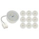 LED-Modul McShine 5W 400lm 230V 50x23mm warmweiß 3000K 10er-Pack