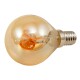 LED Filament Tropfenlampe McShine Retro E14 2W 150lm warmweiß,goldenes Glas