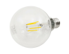 LED Filament Globelampe McShine Filed E27 4W 470lm warmweiß klar