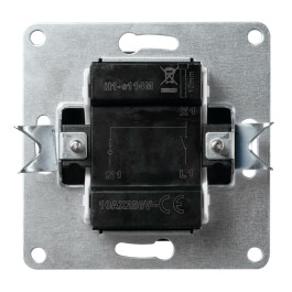 Schalter McPower Flair 250V~/10A UP anthrazit mit...
