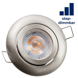 LED-Einbauleuchte McShine Eco-50 5W 400lm 3000K step-dimmbar