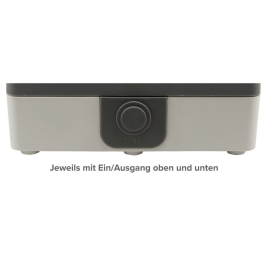 Feuchtraum Kombi-Dose McPower Secure 250V~ Schalter+Steckdose IP44 AP grau