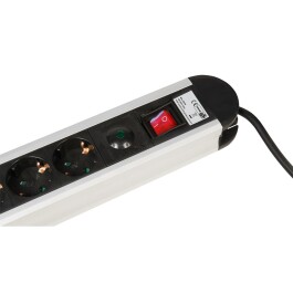 Steckdosenleiste McPower SL-08 8-fach...