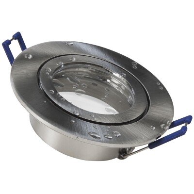 LED-Einbauleuchte McShine Flatty Ø83mm 5W 400lm warmweiß IP44