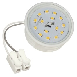 LED-Einbauleuchte McShine Flatty Ø83mm 5W 400lm warmweiß IP44