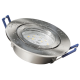 LED-Einbauleuchte McShine Flatty Ø83mm 5W 400lm warmweiß IP44