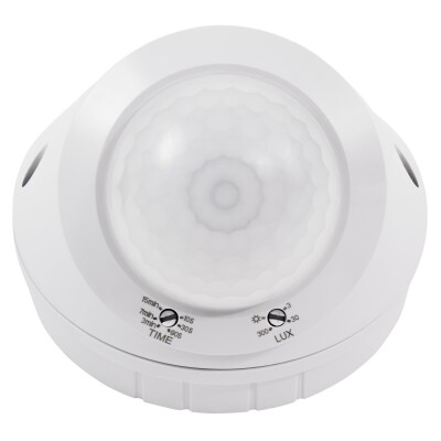 IR Bewegungsmelder McShine LX-2736 360° max. 800W weiß LED geeignet IP65