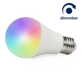 Wifi Smart LED Glühlampe McShine 10W RGB + CCT Alexa...