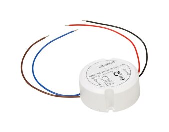 LED-Trafo McShine elektronisch 0,5-12W 230V auf 12V Ø55x23mm rund