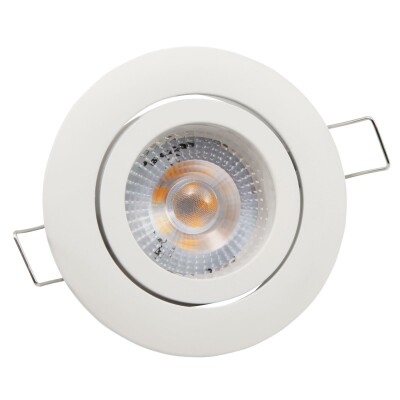 LED-Einbauleuchte McShine Eco-50 5W 400lm 4000K weißes Gehäuse