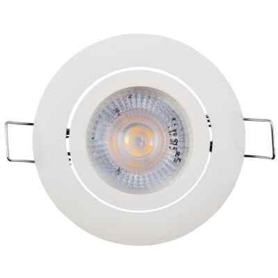 LED-Einbauleuchte McShine Eco-50 5W 400lm 4000K weißes Gehäuse