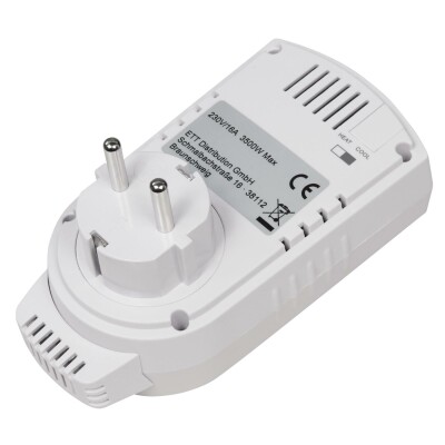 Steckdosen-Thermostat McPower TCU-440 5-30°C 3500W 230V Kabel + Außenfühler