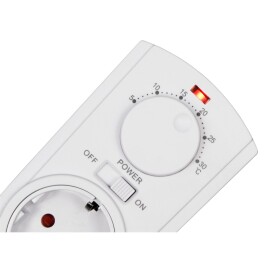 Steckdosen-Thermostat McPower TCU-440 5-30°C 3500W 230V Kabel + Außenfühler