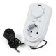 Steckdosen-Thermostat McPower TCU-440 5-30°C 3500W 230V Kabel + Außenfühler