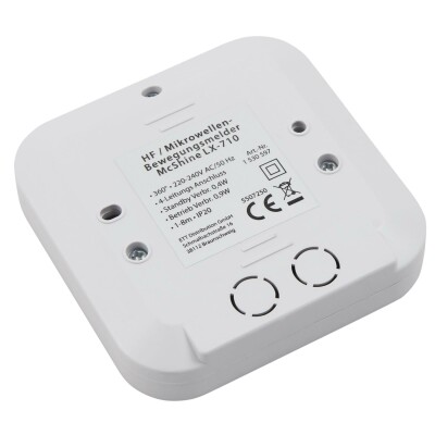 HF / Mikrowellen-Bewegungsmelder McShine LX-710 360° 800W weiß LED geeignet