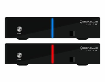 GigaBlue UHD IP 4K + DVB-S2X Single Tuner schwarz