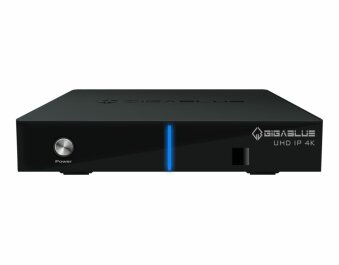 GigaBlue UHD IP 4K + DVB-S2X Twin Tuner schwarz