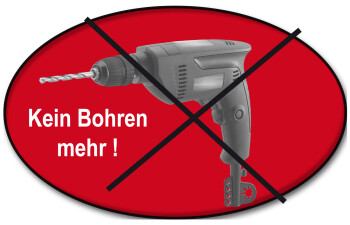 DUR-line Profi Fensterdurchführung 21 cm mit Alukern weiß