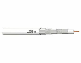 Megasat Koaxialkabel 135dB 5-fach geschirmt Kupfer 100m