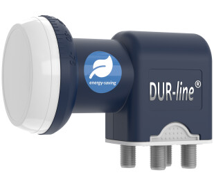 DUR-line Blue ECO Quattro LNB für Multischalterbetrieb