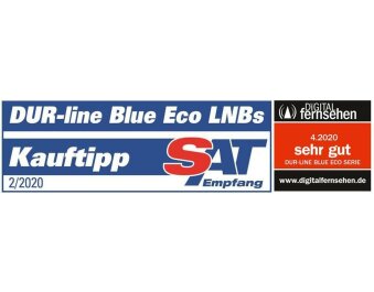 DUR-line Blue ECO Quad LNB für 4...