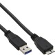 Seagate USB 3.0 Kabel Typ A auf Micro B 0,5m schwarz