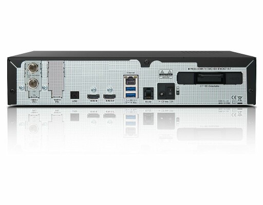 VU+ Duo 4K SE 1x DVB-S2X FBC Twin Tuner UHD Linux Receiver 5TB HDD