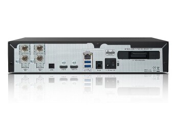VU+ Duo 4K SE 2x DVB-S2X FBC Twin Tuner UHD Linux Receiver 4TB HDD