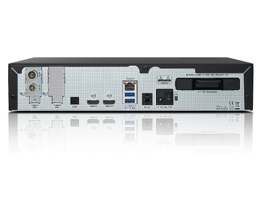 VU+ Duo 4K SE 1x DVB-C FBC Tuner 5TB Festplatte