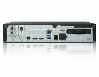 VU+ Duo 4K SE 1x DVB-C FBC + 1x DVB-T2 Dual Tuner 4TB Festplatte