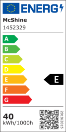 LED Feuchtraumleuchte McShine FL-92 IP65 4000lm 4000K 120cm neutralweiß