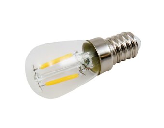 LED Filament Kolbenlampe McShine E14 1,5W 150lm 26x60mm warmweiß