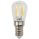 LED Filament Kolbenlampe McShine E14 1,5W 150lm 26x60mm warmweiß