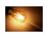 LED Filament Glühlampe McShine Retro E27 4W 400lm warmweiß goldenes Glas