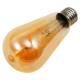 LED Filament Glühlampe McShine Retro E27 4W 420lm warmweiß goldenes Glas