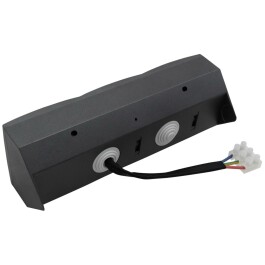 Steckdosenblock McPower Flair anthrazit 2-fach Schutzkontakt + 2x USB