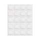 Wechselschalter McPower Flair 250V~/10A UP weiß inkl. Rahmen 20er-Pack