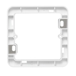 Aufputz-Rahmen McPower Cup 80x80x45mm mit Montagebohrung