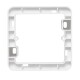 Aufputz-Rahmen McPower Cup 80x80x45mm mit Montagebohrung