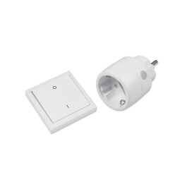 Funk-Schalter Set McPower Comfort Steckdose + Schalter max. 3000W