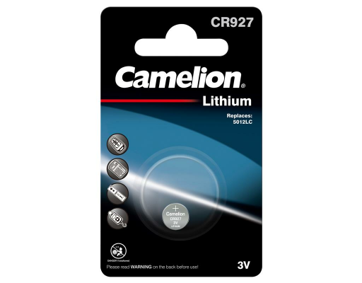Knopfzelle CAMELION CR927 3,0V Lithium 1er-Blister