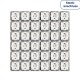Schutzkontakt-Steckdose McPower Flair 250V~/16A UP Steckanschluss 36er-Pack