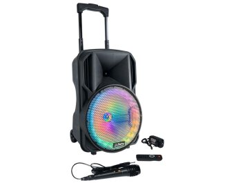 Mobile Beschallungsanlage PARTY PARTY-10RGB 400W Bluetooth LED-Beleuchtung