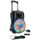 Mobile Beschallungsanlage PARTY PARTY-10RGB 400W Bluetooth LED-Beleuchtung