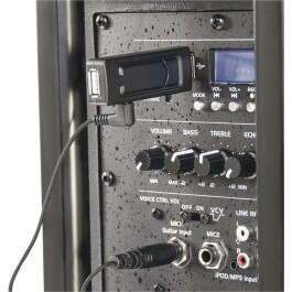 UHF-Funkmikrofon PARTY WM-USB USB-Empfänger mit Klinkenkabel